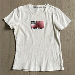 Vintage Y2K Tommy Hilfiger baby tee